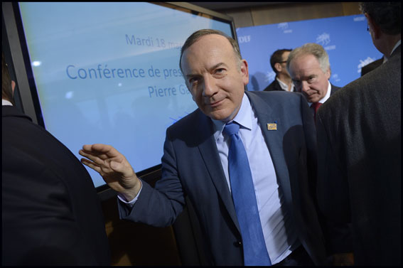 PARIS: Pierre Gattaz press conference