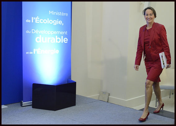 Paris Segolene Royal press conference