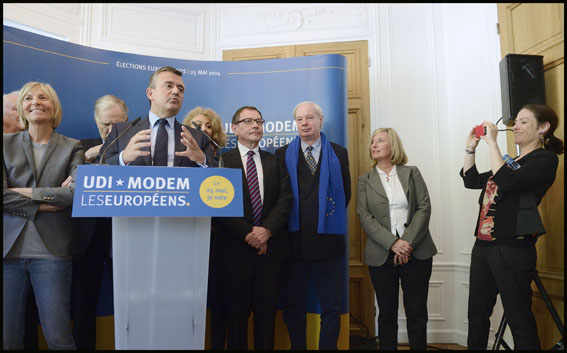 Paris: UDI Press conference