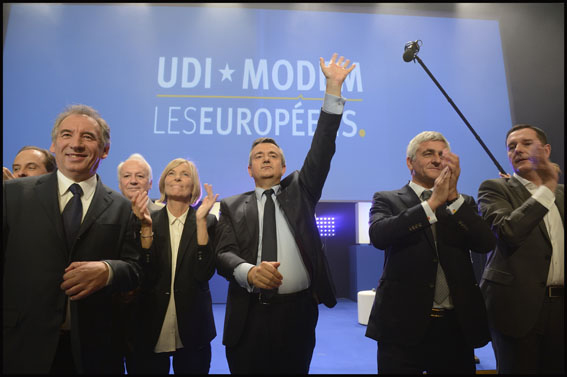 Aubervilliers:  meeting UDI and MODEM for European election