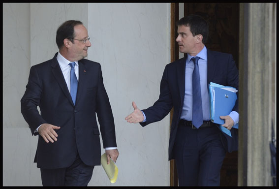 Paris: Meeting on european elections at Elysee Palace.