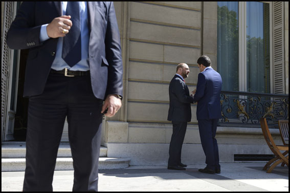 Paris: Hollande attends  an informal European meeting