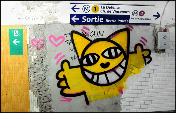 Paris: Le Chat de Thoma Vuille