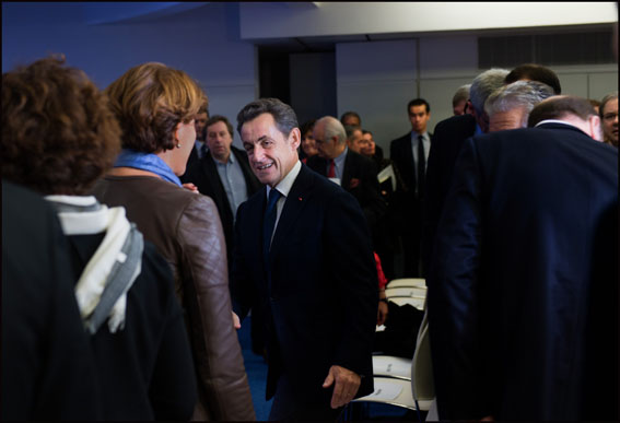 Paris: Sarkozy meets Ump's executives