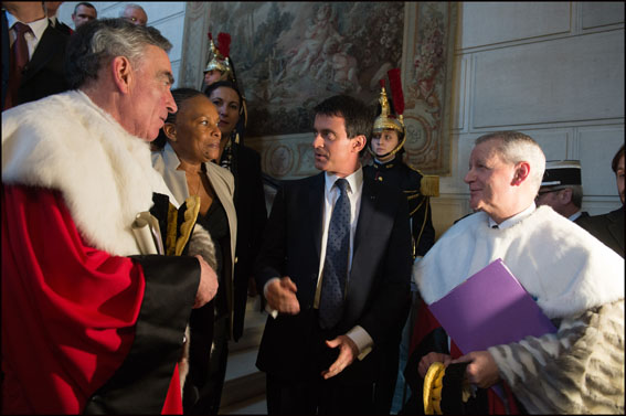 Paris: Annual opening ceremony of the Court of Cassation