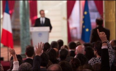 Paris: Hollande press conference