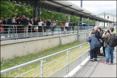 PARIS: Pecresse and Kosciusko-Morizet visiting Denfert Rochereau train station