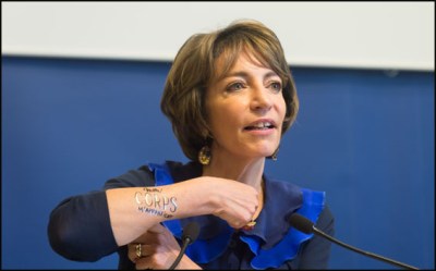 Marisol Touraine French Health and Women's Rights minister, Marisol Touraine launched a communication campaign and a creation of a national telephone number for access to information on abortion (IGV). Paris, FRANCE-28/09/2015