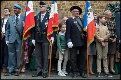 Veterans. France's President Francois Hollande attends a ceremony to commemorate General de Gaulle's Appeal of June 18th (Appel du 18 juin) during World War II, on June 18, 2016 at the Mont-Valerien memorial. Suresnes, FRANCE-18/06/2016