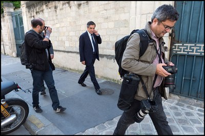 Francois Fillon. Former French Prime Minister and candidate for the right-wing Les Republicains (LR) party primary ahead of the 2017 presidential election Francois Fillon delivers a speech on his project for 2017. Paris, France 13/09/2016